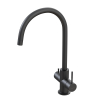 Смеситель для кухни 35k MIXLINE MLSS-03202 ЧЕРНЫЙ  подкл.к фильтру* Ника